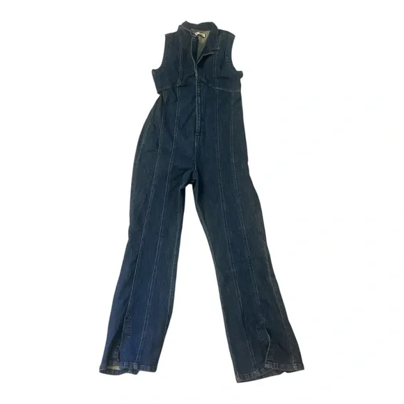 Free people Ring The Alarm Jumpsuit Sz L Short NEW! - Picture 4 of 7